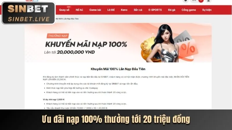 Thưởng đăng ký mới f168 khuyến mãi